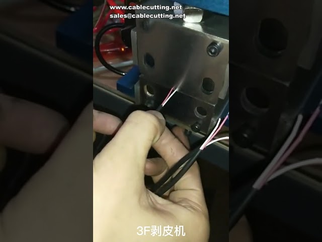 3F Pneumatic Vertical Cold Core Air Peeler for Wire Stripping
