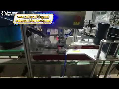 Customized Linear Glass Bottle Pressing Sealing Machine for Cosmetics