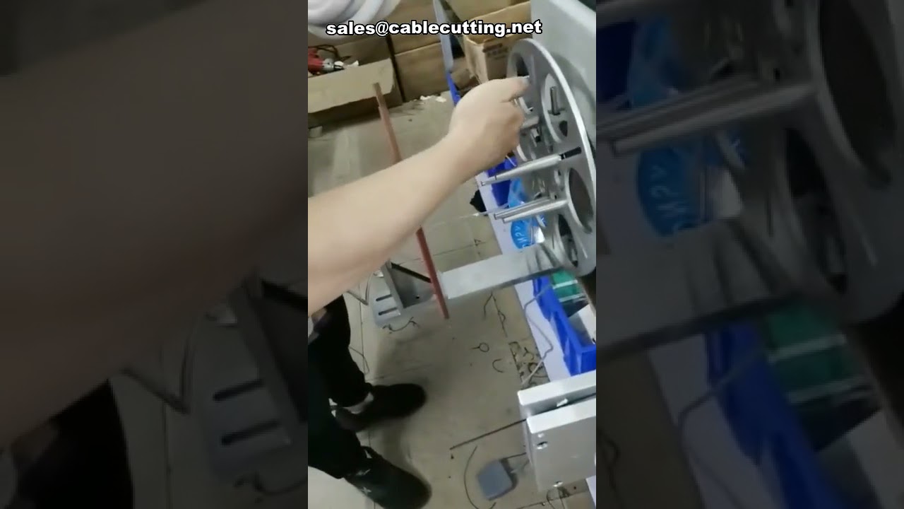 Big Cable Winding and Binding Machine - Meter Coiling Winding System