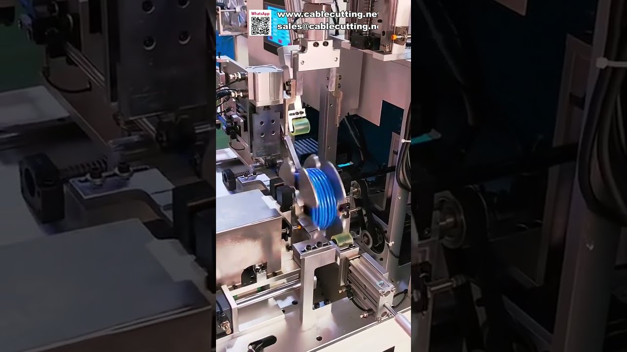 Automated Wire Winding and Tying Machine for Mass Production