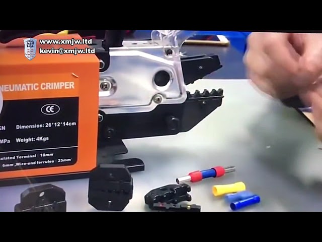 Pneumatic Crimp Cable Lug Tool Terminal Crimping Machine for Pre-Insulated Wire Manufacturing