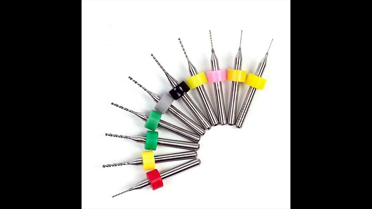 CNC Milling Machine Engraver Cutter with Tungsten PCB Drill Bit 3-1751 2MM 2-0MM