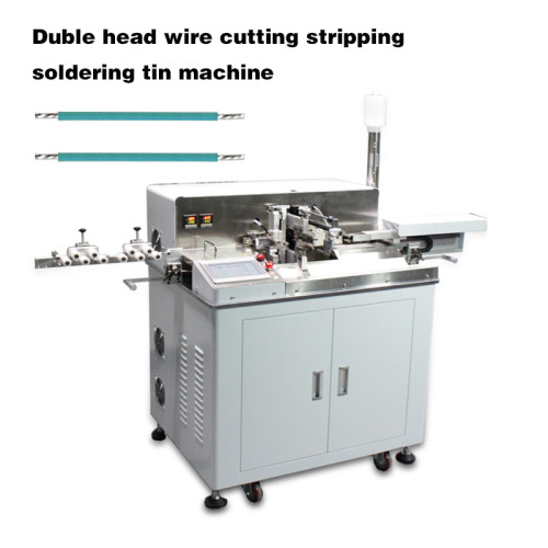 Fully Automatic Wire Cutting, Stripping & Tinning Machine