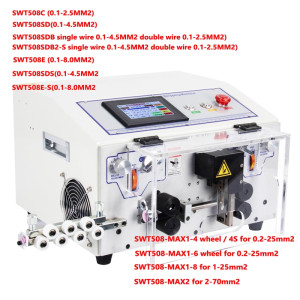 0.1 - 70mm² SWT508MAX/E/SD/C Auto Wire Stripping Cutter, 220V/110V